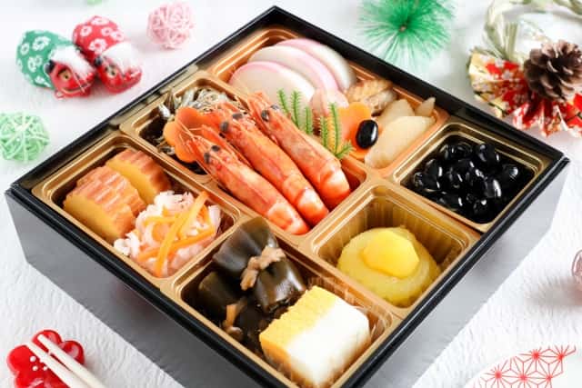おせち料理、重箱