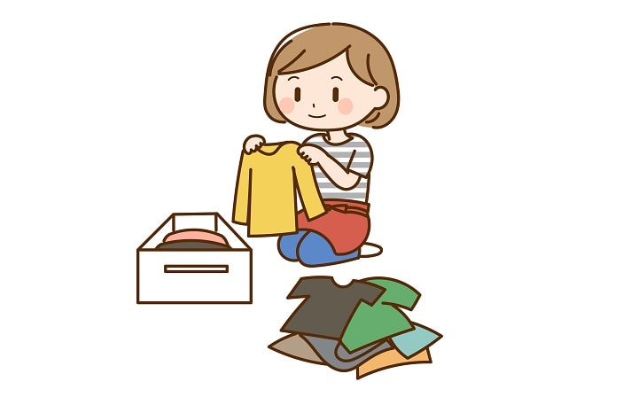 洋服選び、サイズ、衣替え